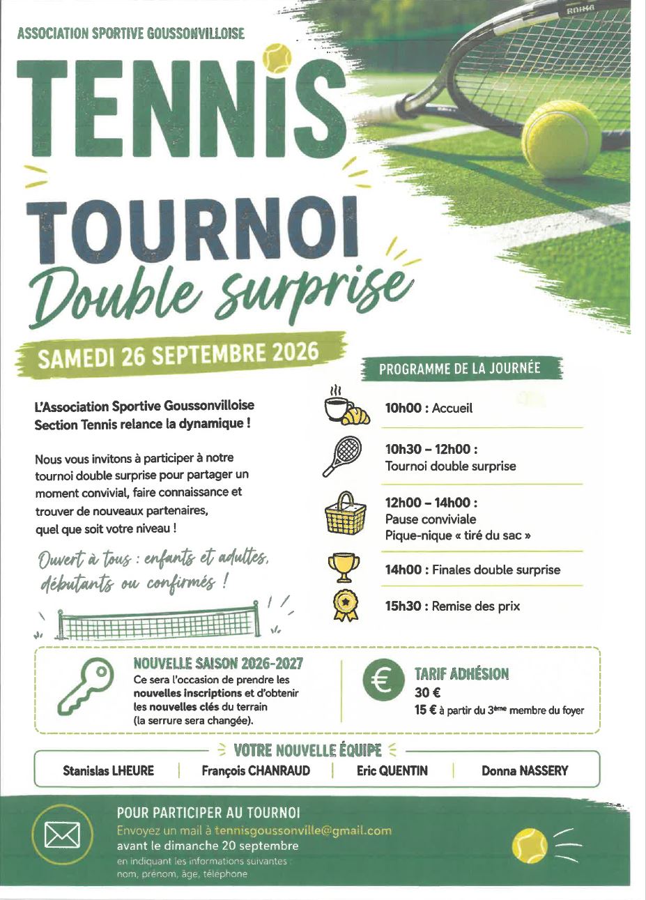 Tournois de Tennis